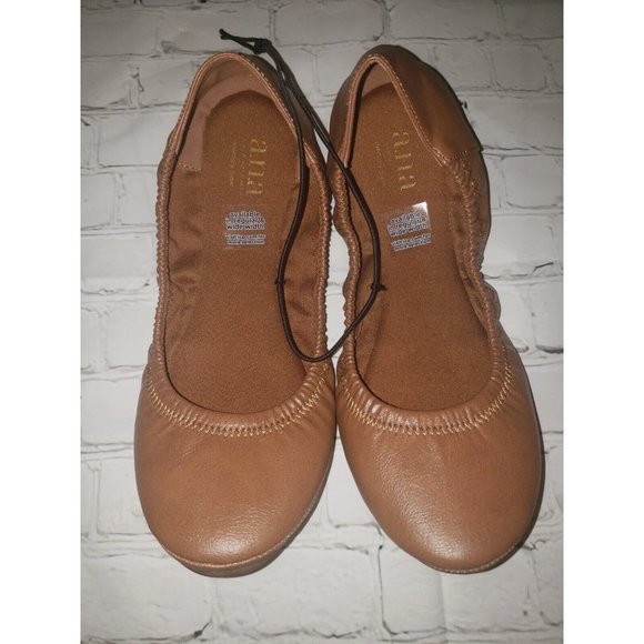 a new approach Shoes A New Approach Womens Memory Foam Brown Flats